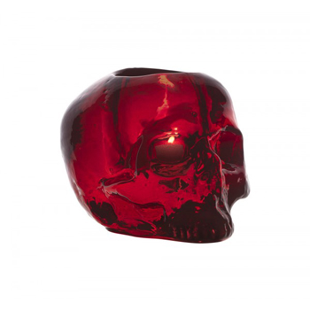 コスタ ボダ STILL LIFEスカル キャンドルホルダー レッド キャンドル