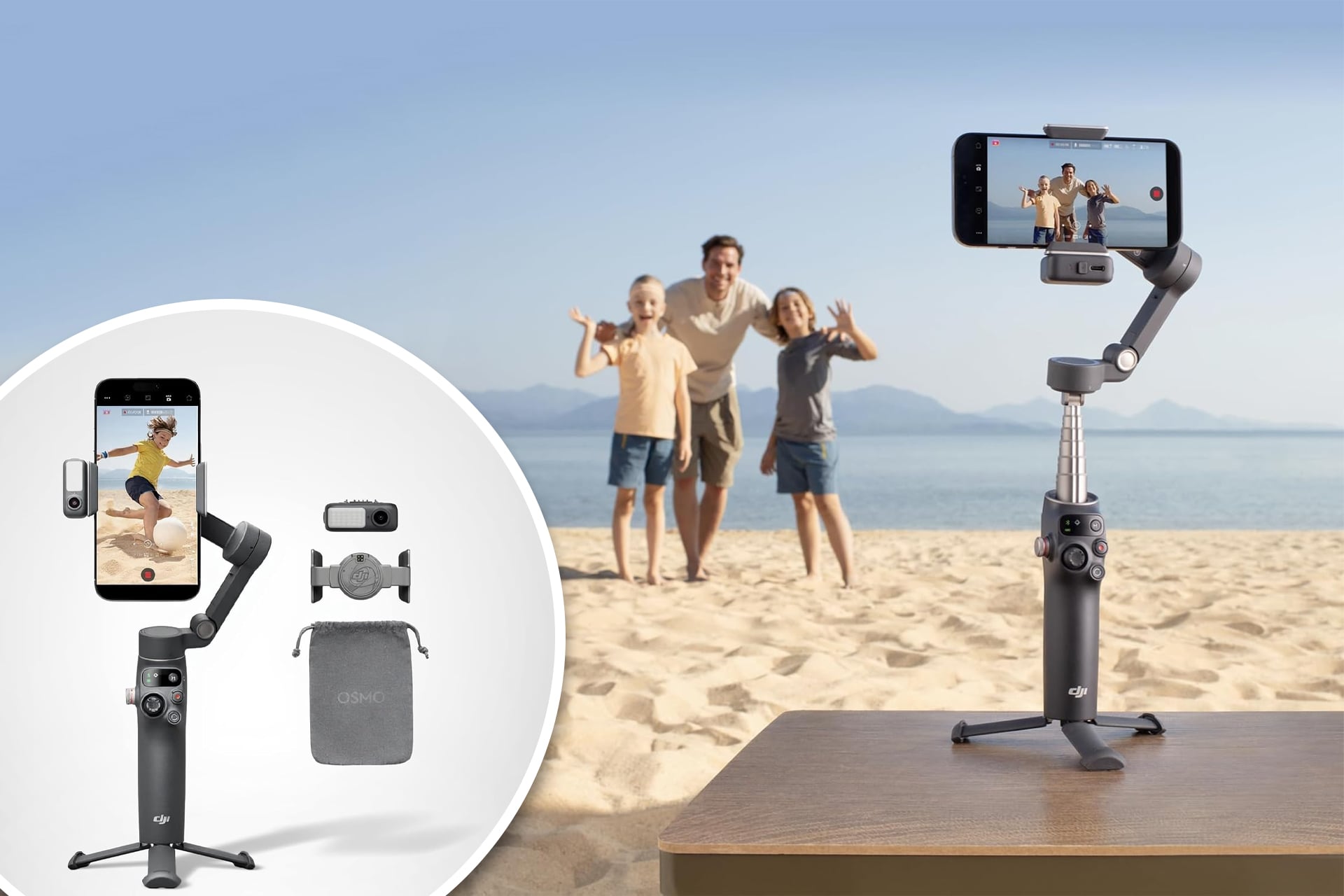 DJI Osmo Mobile Gimbal Stabilizer Falls to a Price Even Lower Than
