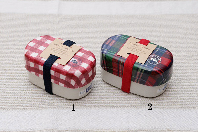 チェック柄のランチボックス お弁当箱 | ことびより