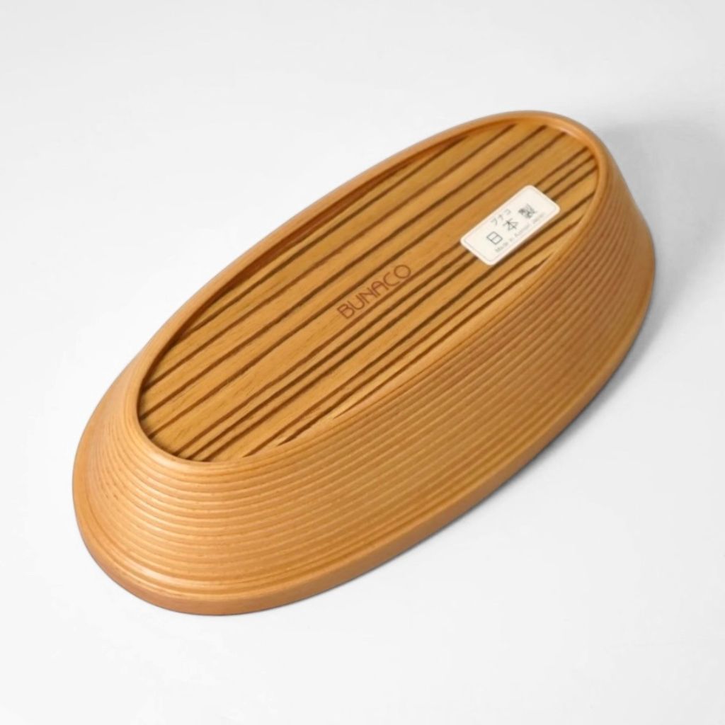 BUNACO Cosmetic Box oval S – 漆器 高翆