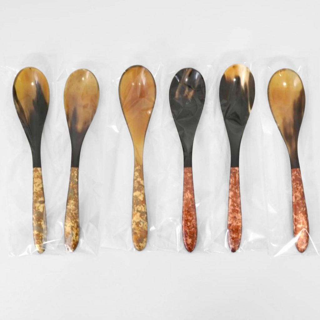 箔ちらし 水牛カレースプーン – 漆器 高翆