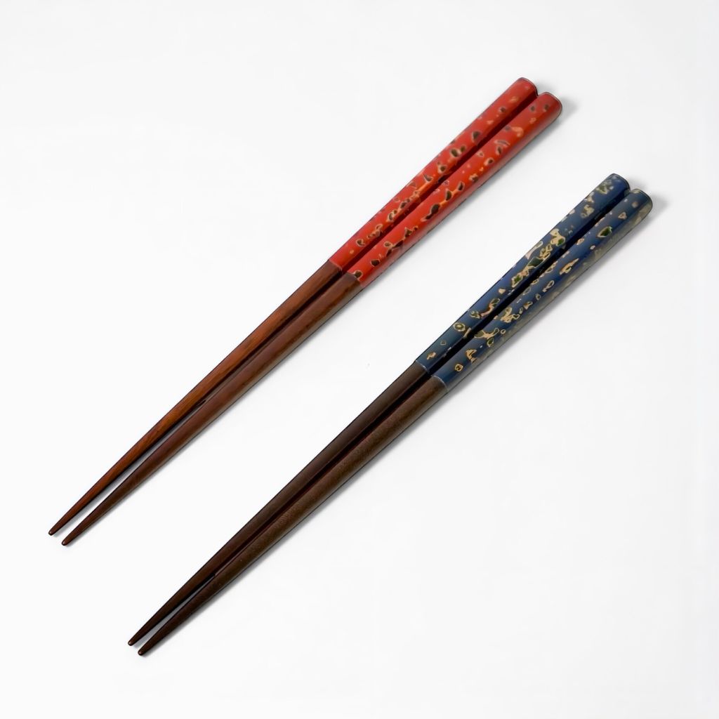 津軽 唐塗 半塗箸 23.5cm – 漆器 高翆