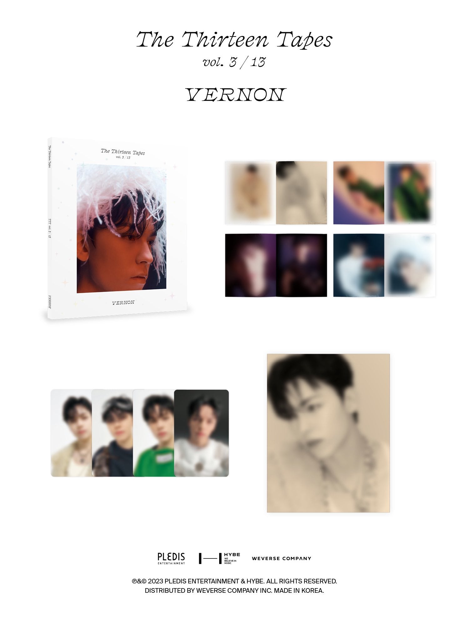 Seventeen - Vernon: The Thirteen Tapes – K Stars