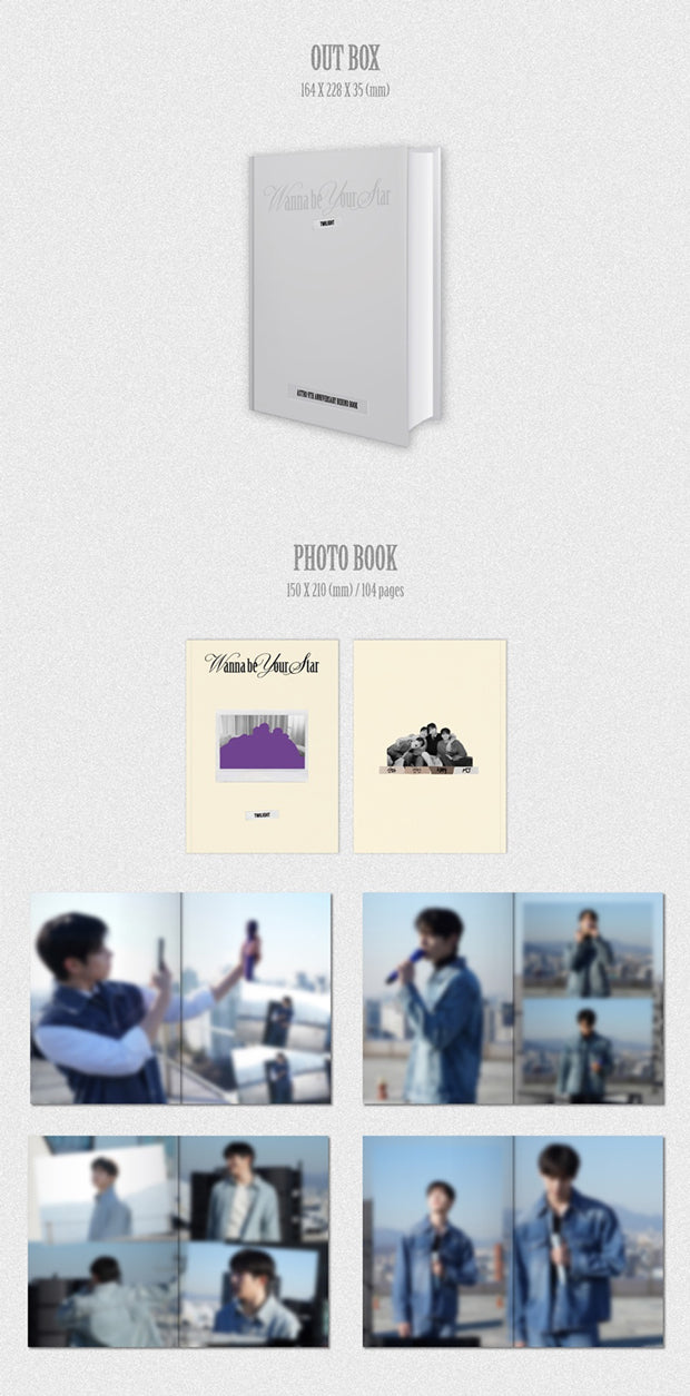 ASTRO - 9TH ANNIVERSARY BEHIND BOOK / Wanna be your Star