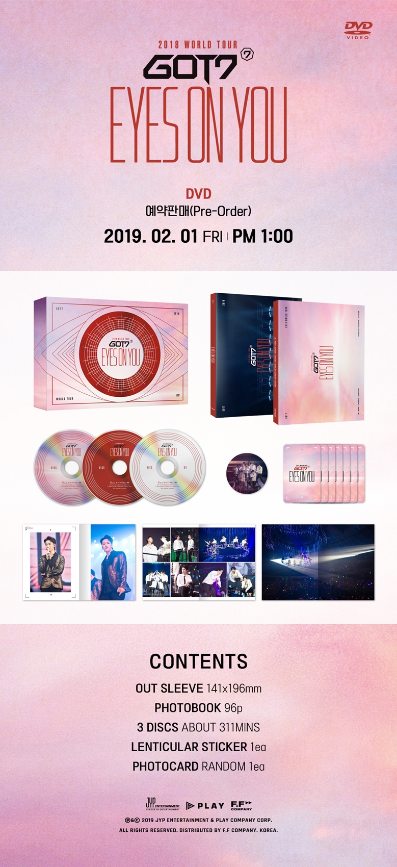 GOT7 EYES ON YOU WORLD TOUR DVD - Kpop USA