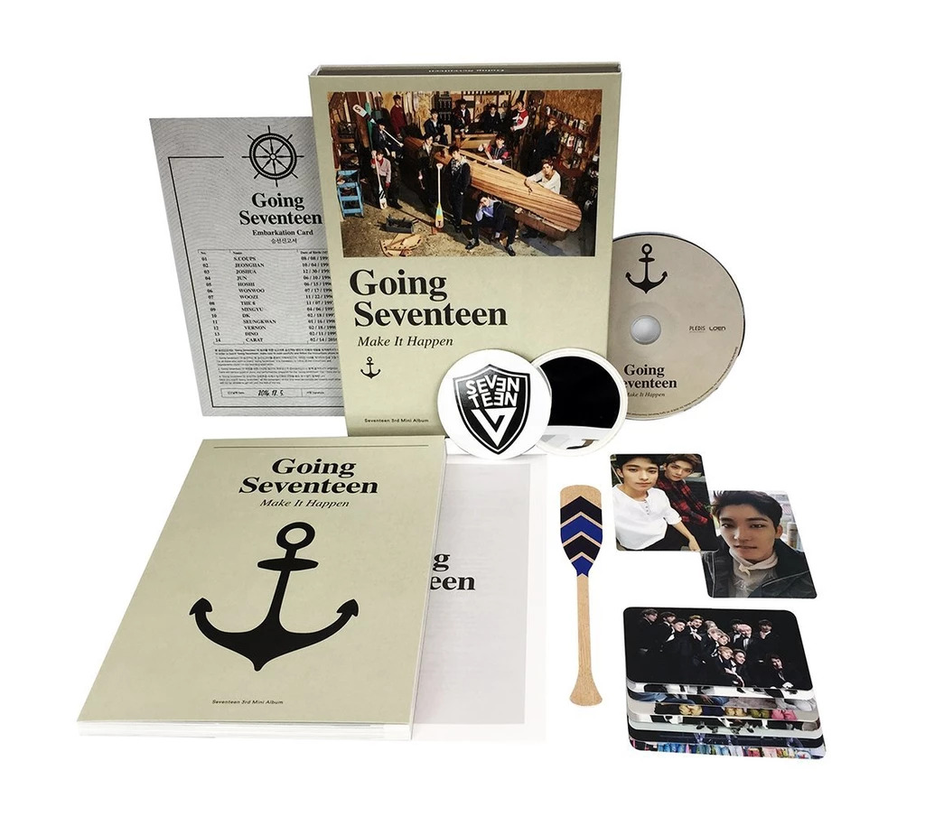 SEVENTEEN 3RD MINI ALBUM GOING SEVENTEEN RE-RELEASE - Kpop USA