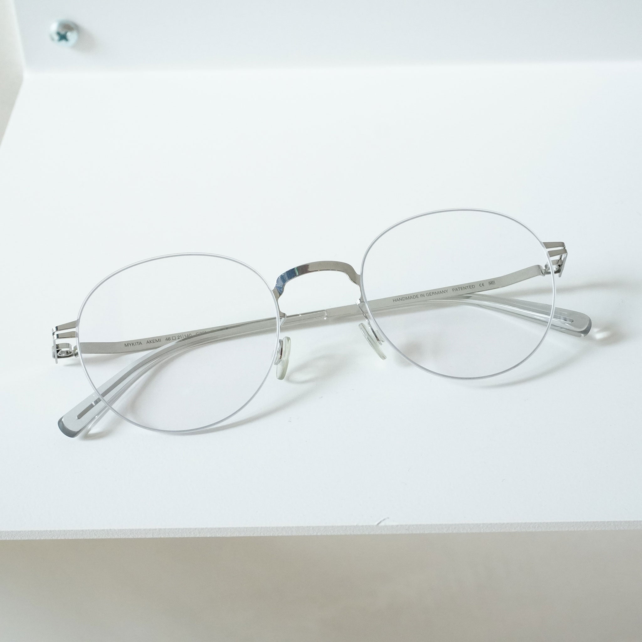 MYKITA マイキータ / AKEMI / SHINY SILVER / メガネ – KRANC OPTICAL