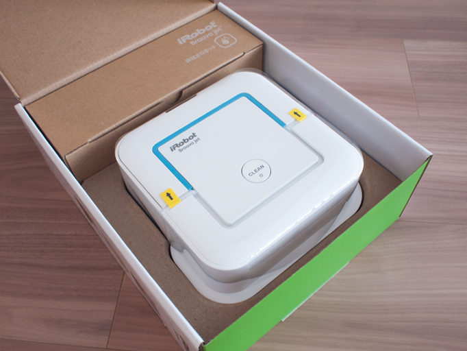 ブラーバジェット240レビュー。床の水拭き掃除はロボットにお任せ