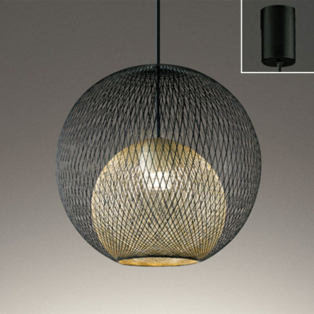 オーデリック ペンダントライト OP252861LR φ300 電球色 吊り下げ 黒色