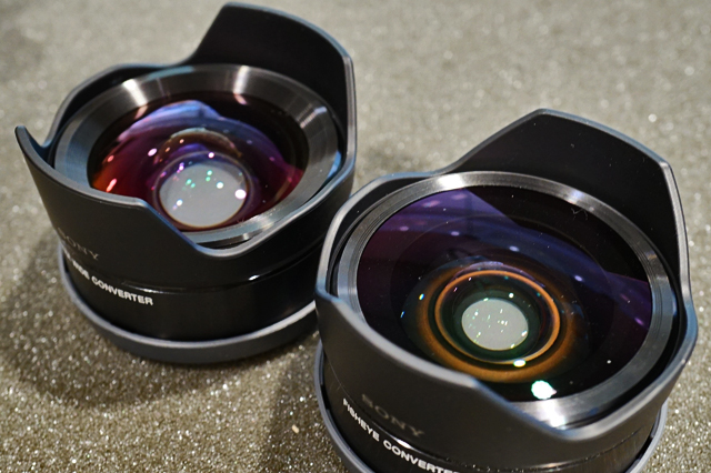 ソニーストアで、ウルトラワイドコンバーター「VCL-ECU2」とフィッシュ