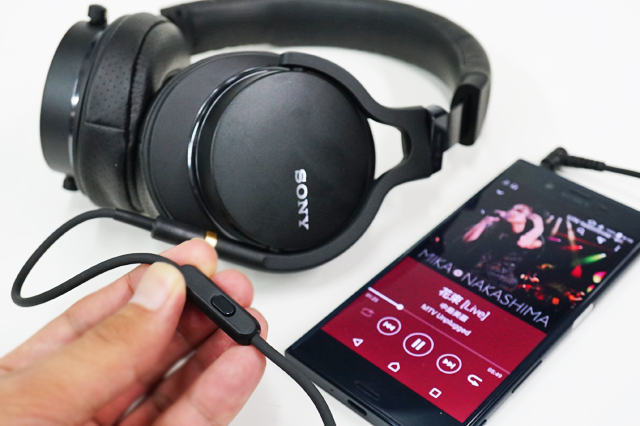 オールブラックな数量限定モデルのステレオヘッドホン「MDR-1A Limited