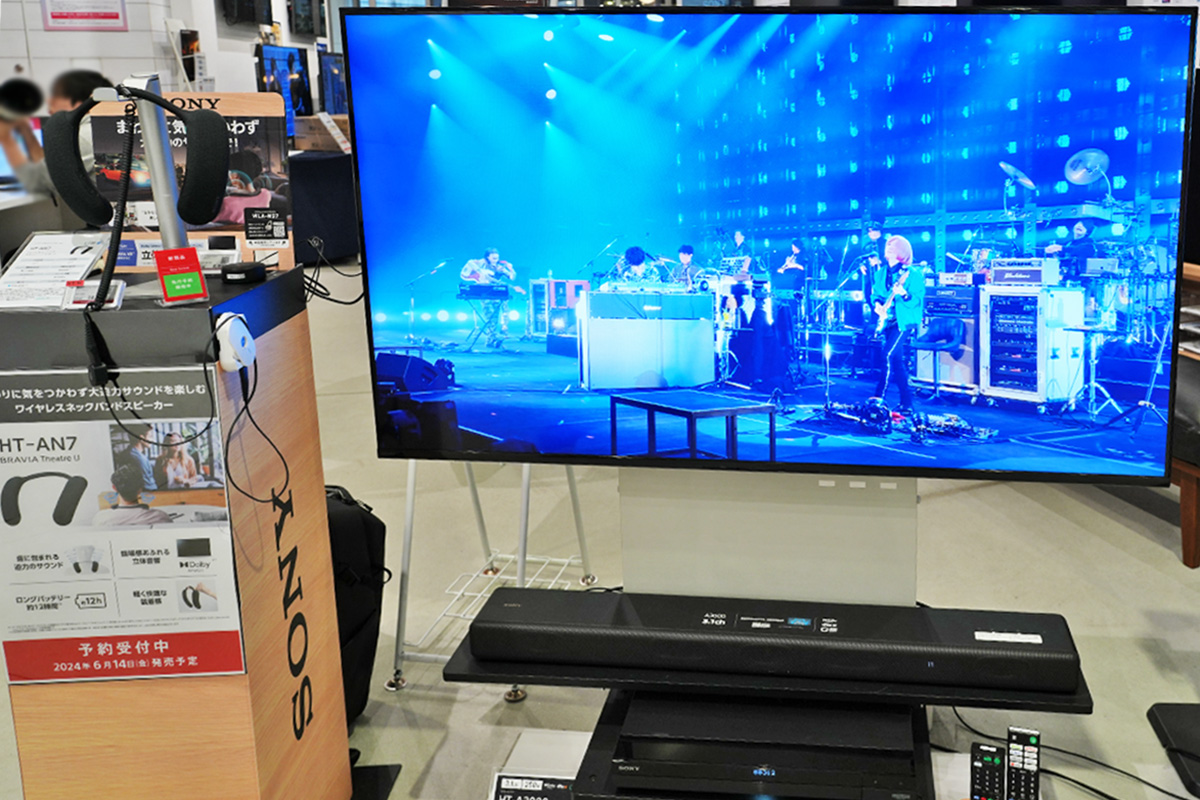 ワイヤレスネックバンドスピーカー HT-AN7（BRAVIA Theatre U