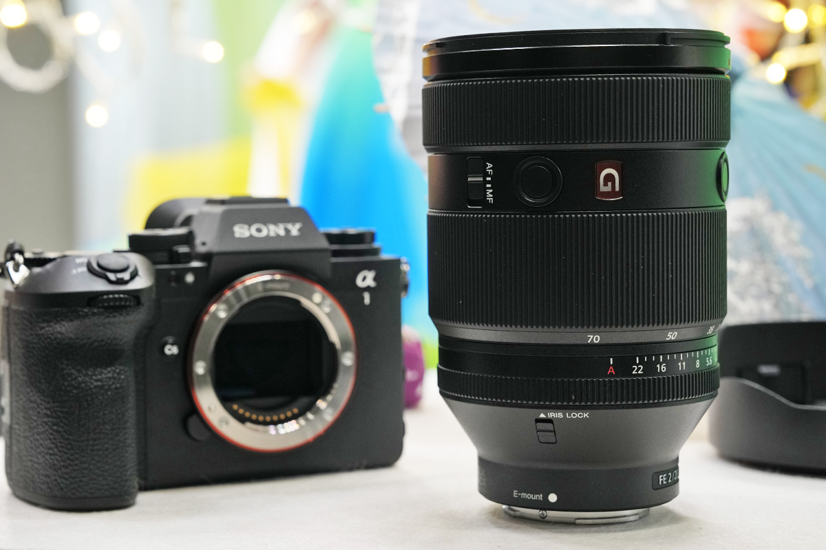 全域開放F値2 大口径標準ズームレンズGマスター FE 28-70mm F2 GM