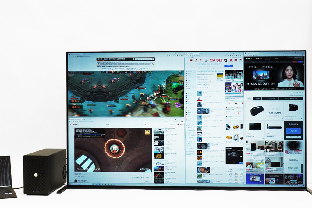 映像と音の一体感が最高の没入感を味わえる 4K有機ELテレビ「XRJ
