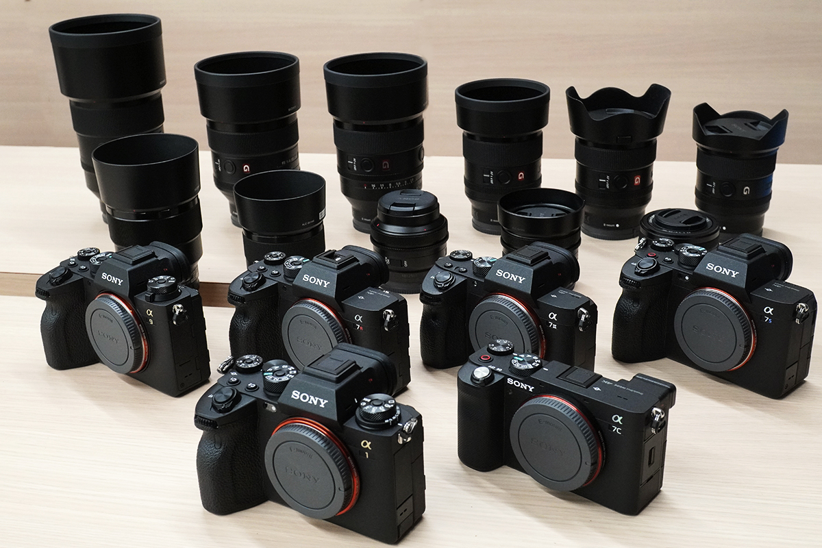 デジタル一眼カメラ α ボディとレンズ、2024年8月1日の価格改定で