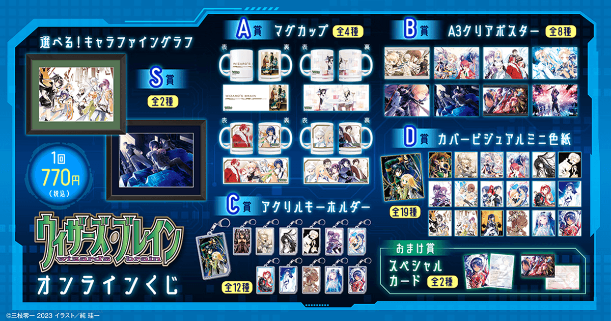 ウィザーズ・ブレイン』オンラインくじ | くじ引き堂