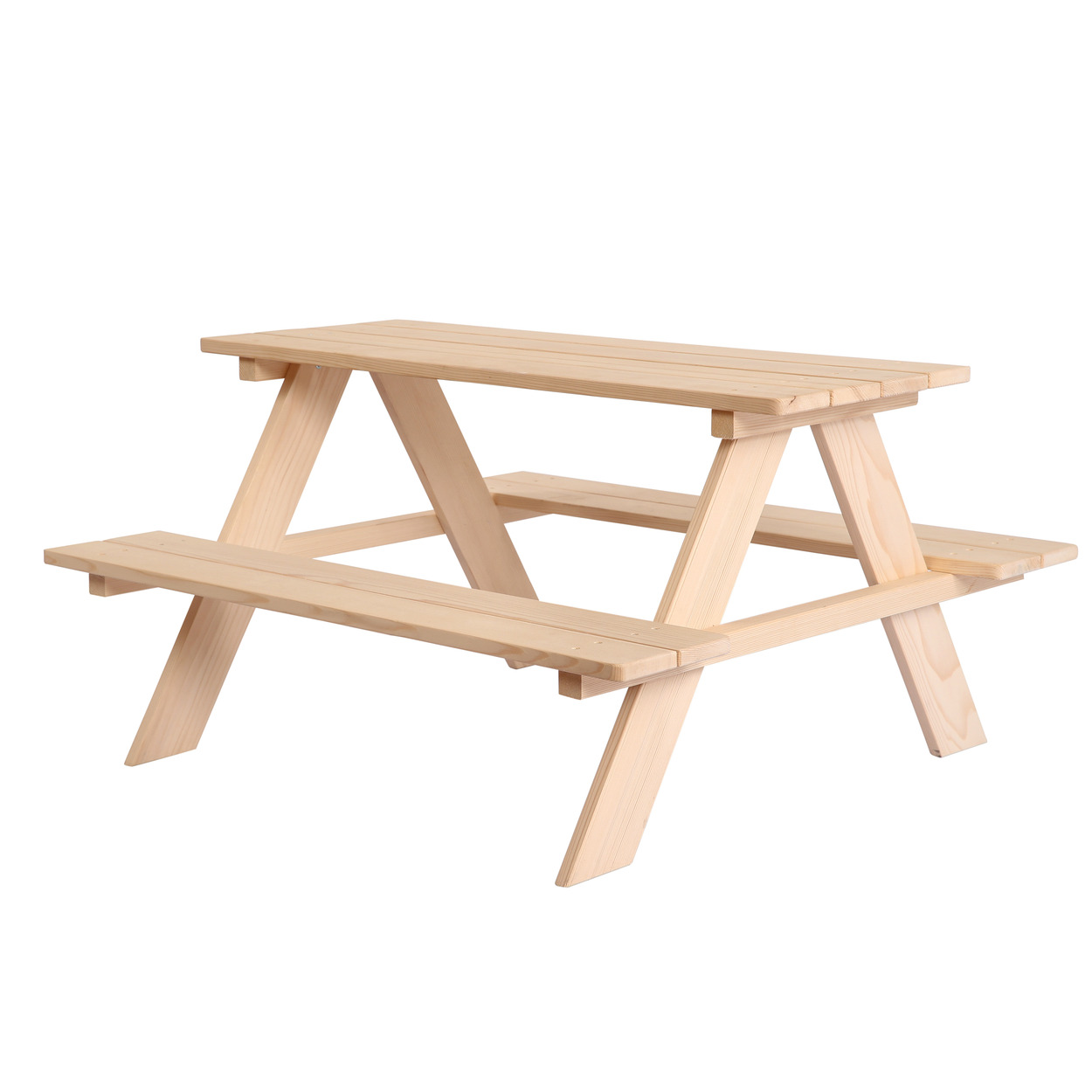 KWP140 – Outdoor Kids Picnic Table With Bench – Kukka Wood