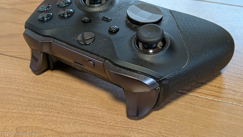 Xbox Elite ワイヤレス コントローラー シリーズ 2のLBボタンも壊れた