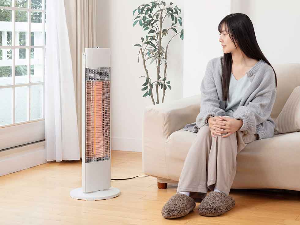 販売終了】カーボンヒーター遠赤電気ストーブKKH-0942 | コイズミ