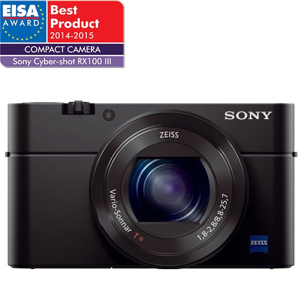 Aparat foto digital SONY Cyber-shot DSC-RX100M3, 20.1 MP, Wi-Fi, negru