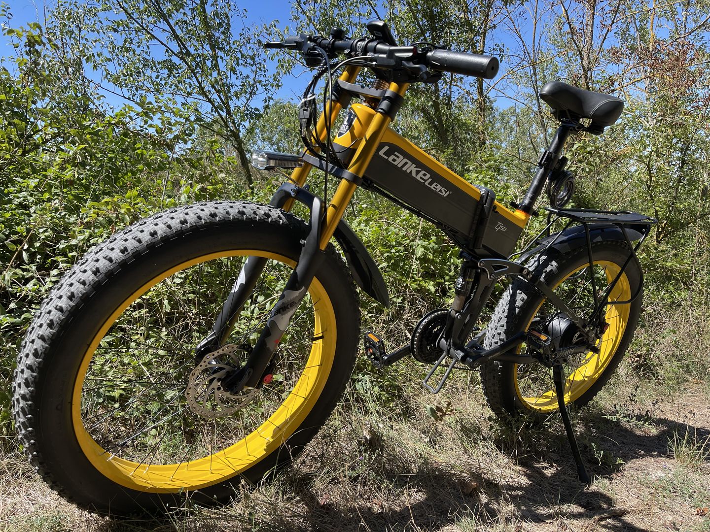 LANKELEISI XT750 PLUS ビッグフォーク ファットタイヤ電動マウンテン