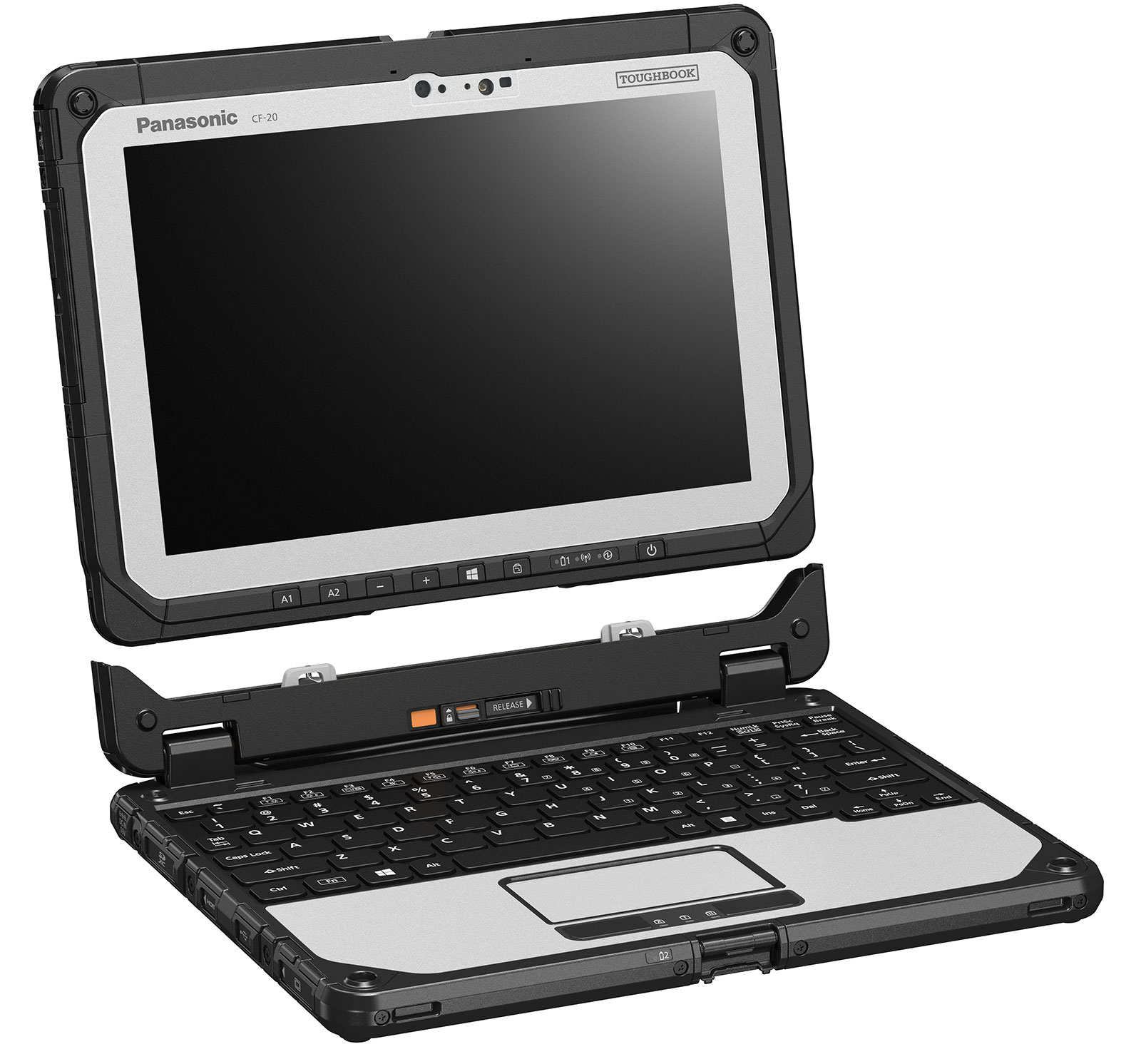 Panasonic Toughbook CF-20 - i5-7Y57 · Intel HD Graphics 615 · 10.1