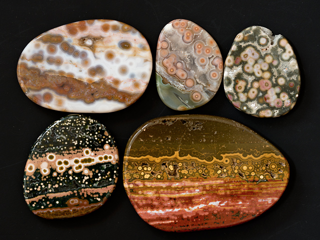 オーシャン・ジャスパー アイ・アゲート めのう 鉱物たちの庭