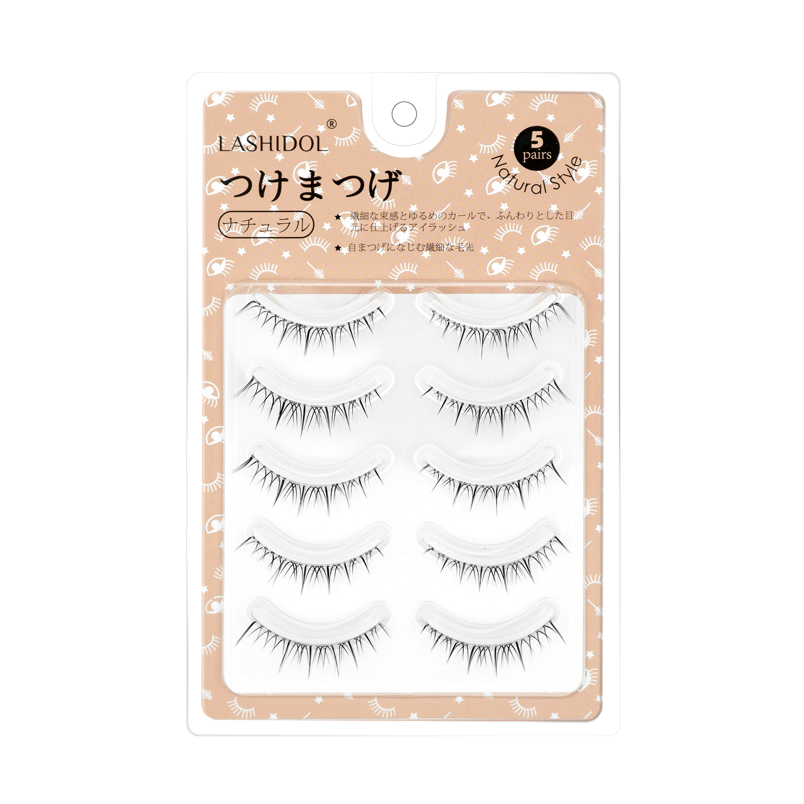 LASHIDOL つけまつげ ナチュラル まつげ つけまつげ 目尻 つけま 細い
