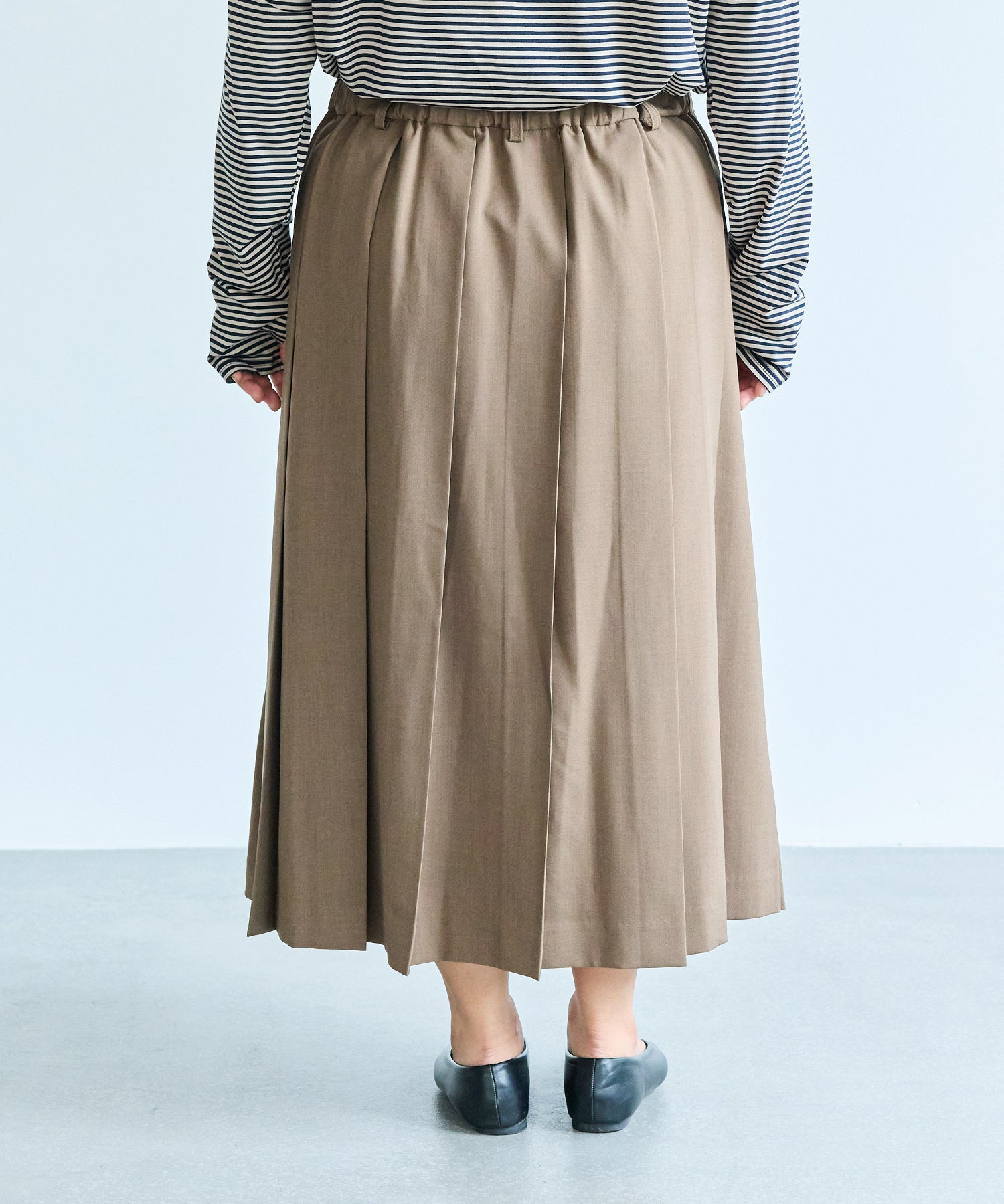 プリーツスカート | ラビアンジェ-⼤きいサイズのレディース服