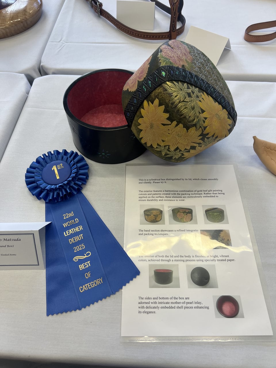 World Leather Debut - Sheridan 展覧会情報