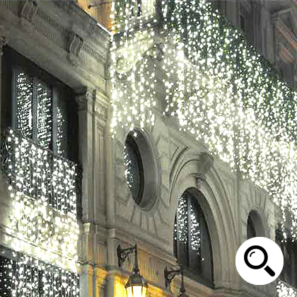 新モデル/1年間保証】LEDイルミネーション ドレープナイアガラライト