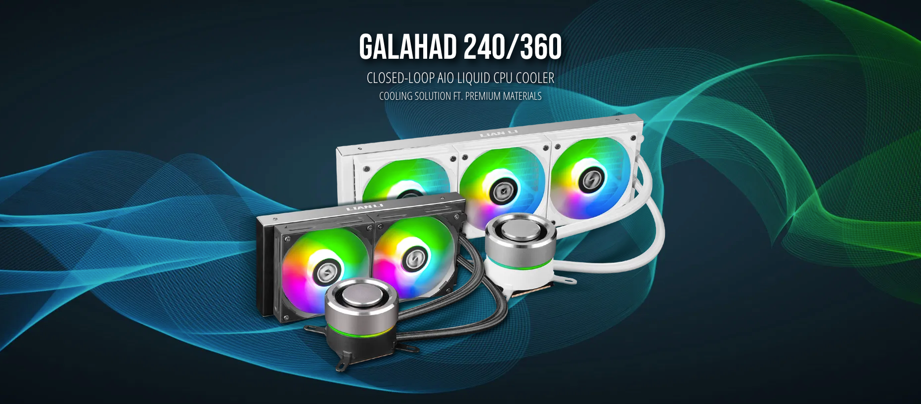 Galahad AIO 240/360 - ARGB CPU クーラー