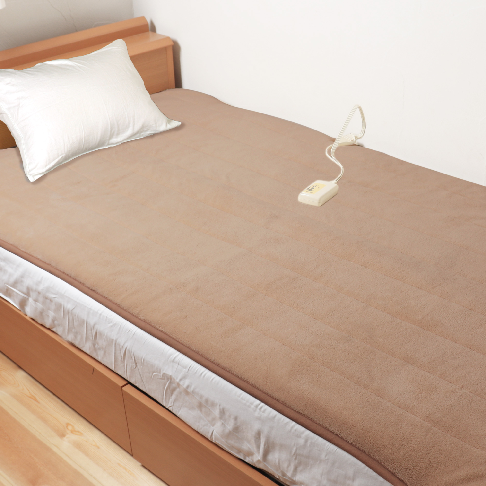 洗える フランネル電気敷きパッド 約200×100cm 55W | 電気毛布 | 株式