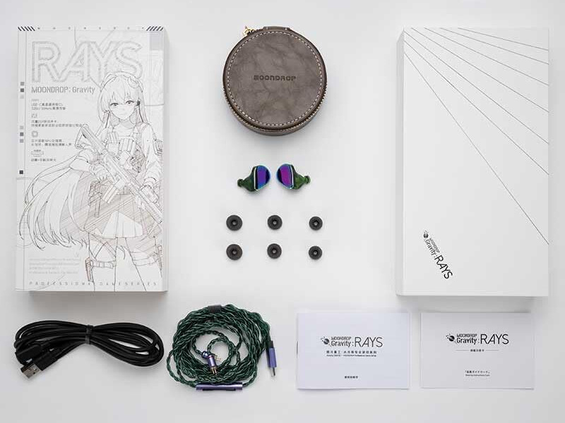 水月雨「MOONDROP RAYS (光束)」 定評のある製品技術とサウンドを