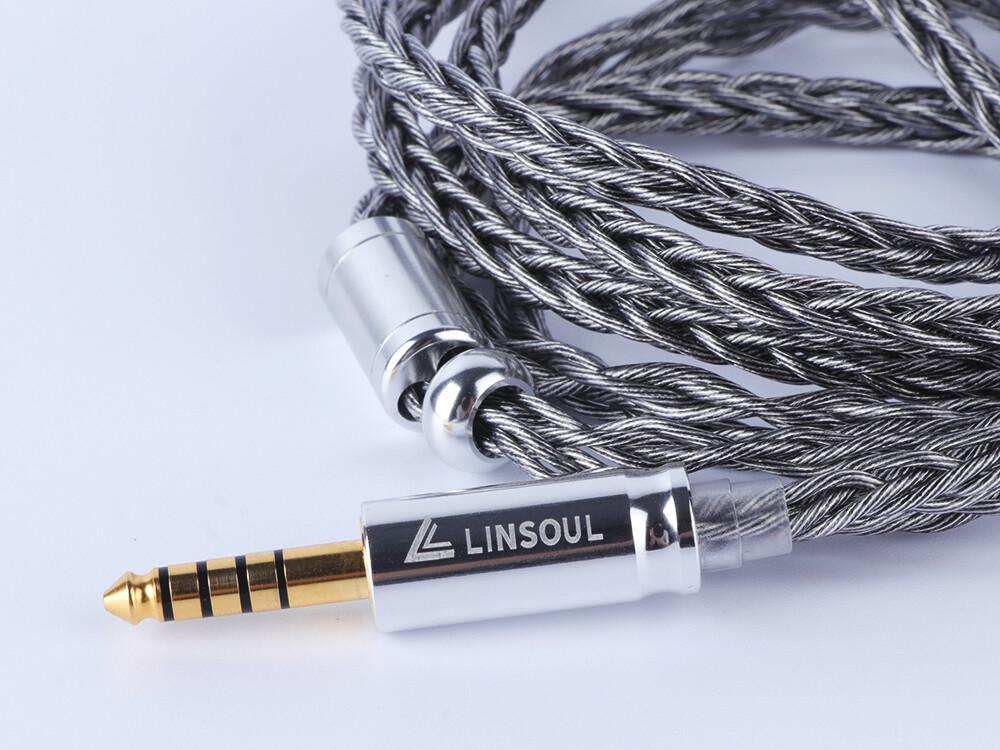 LINSOUL Nymph」8芯 5N-OCC 銀メッキ グラフェンコーティング線