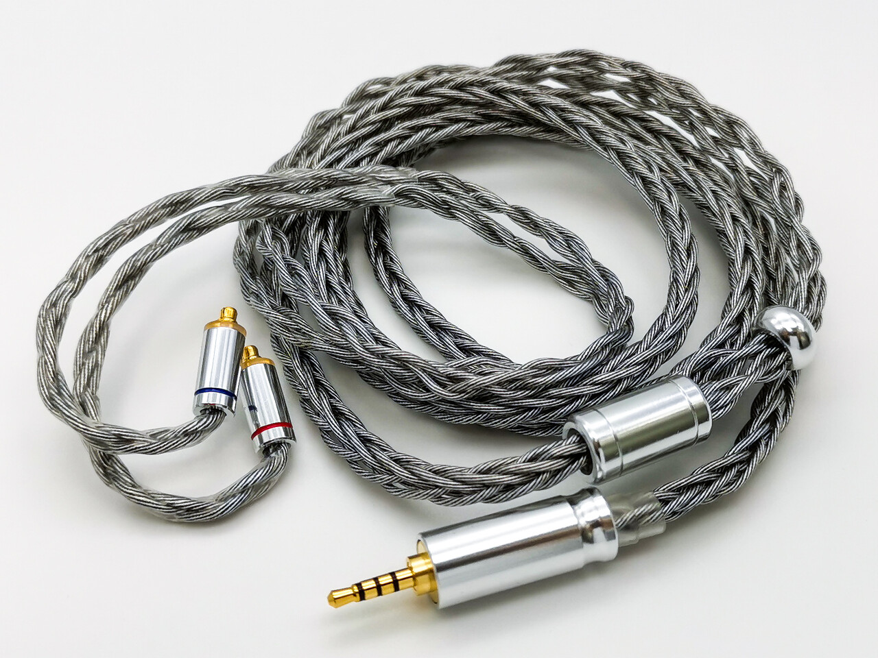 LINSOUL Nymph」8芯 5N-OCC 銀メッキ グラフェンコーティング線