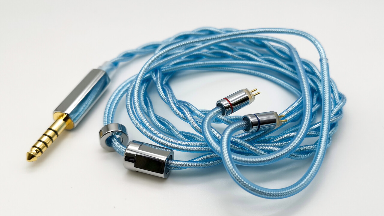 JSHiFi-藍魔」7N 単結晶銅 & 単結晶銅銀メッキ線 同軸ケーブル
