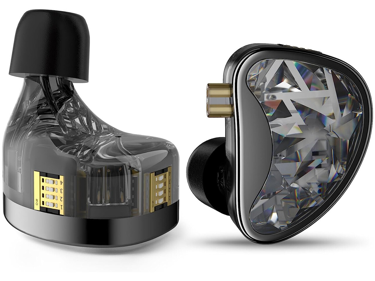 KZ AS24」 片側12BA搭載再び。スイッチ付きモデルは8個256通りの設定