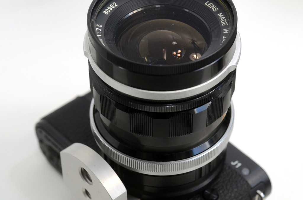 丈夫な脚付き キャノンFDマウントレンズ Nikon 1用マウントアダプター