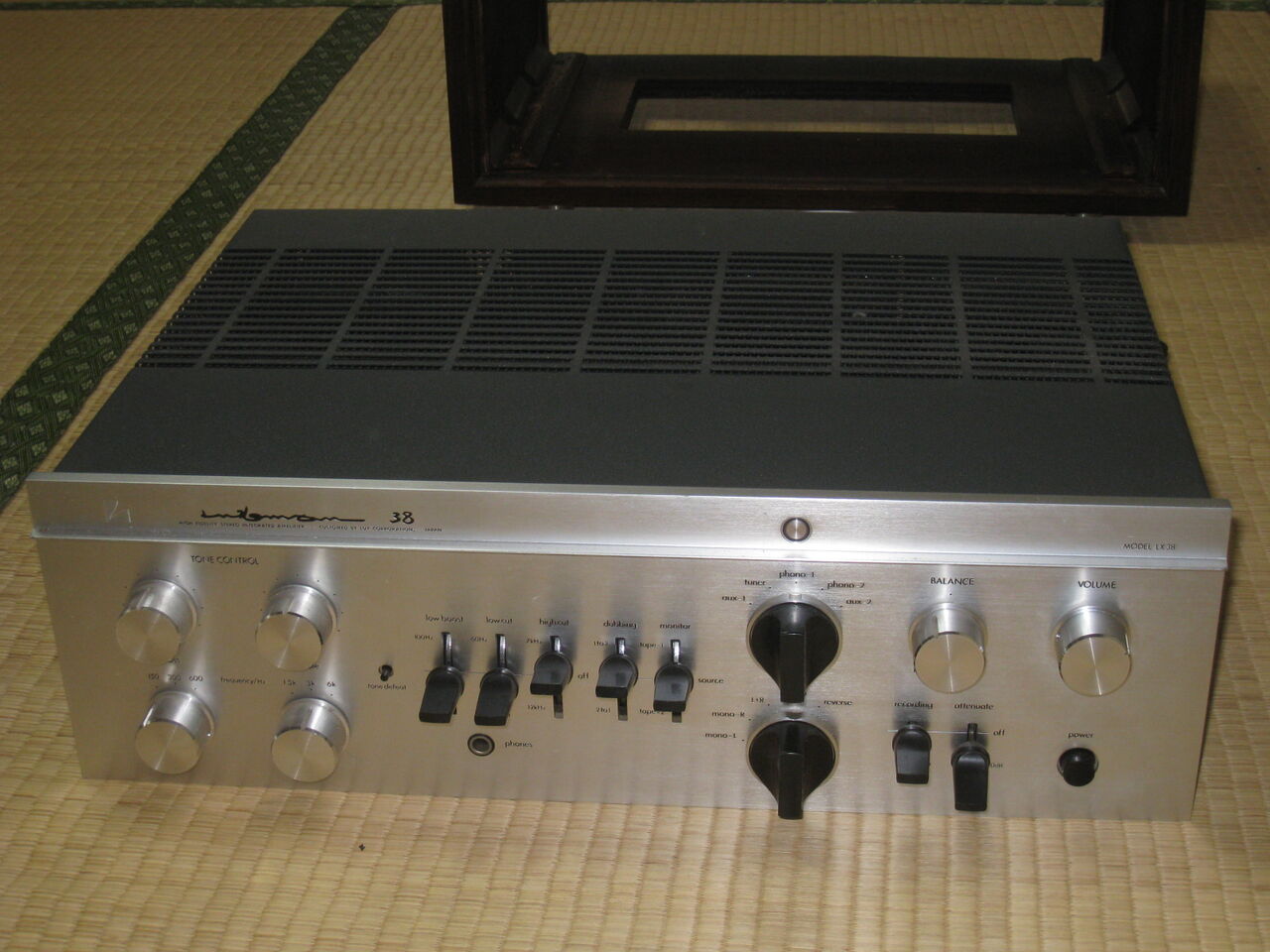 ラックスマンLX38の修理・・・断念 : 真空管ラジオ修理キッシー工房