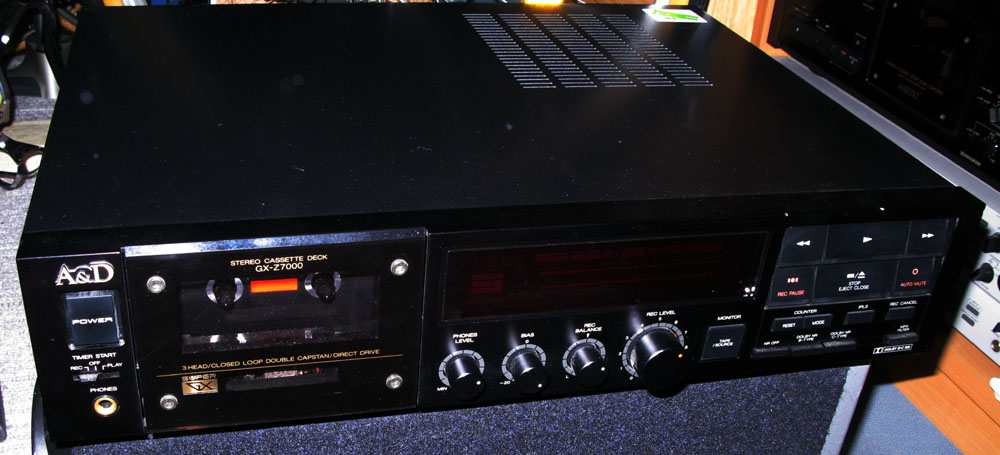 A&D GX-Z7000 （カセットデッキ） : フラットバーロードで行こう！