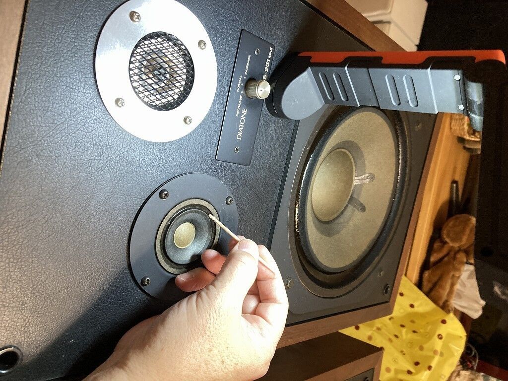 ダイヤトーンDS－251mkⅡのその後、トゥイーターにも軟化処理を