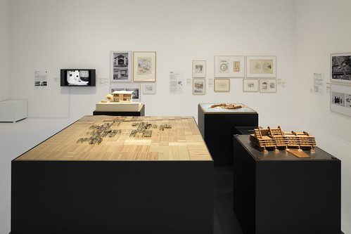 展示風景「メタボリズムの未来都市展：戦後日本・今甦る復興の夢と