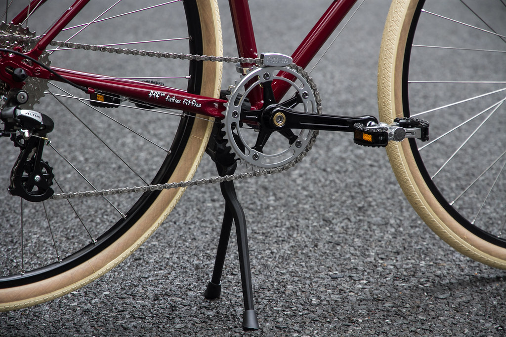 BLUE LUG* RMC track crank set (all black) - BLUE LUG GLOBAL ONLINE