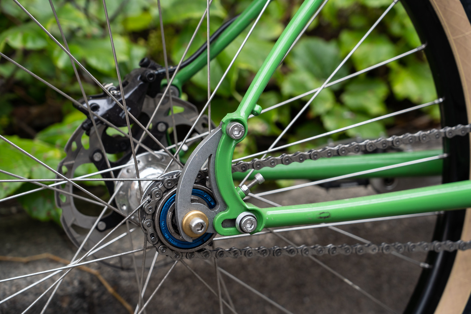 PAUL* melvin chain tensioner (purple) - BLUE LUG ONLINE STORE