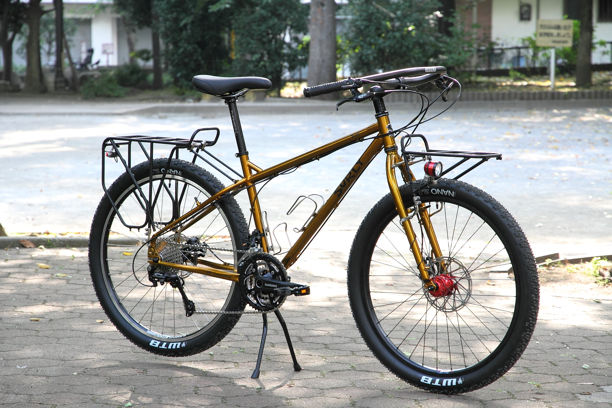 JONES* SG 2.5 loop H-bar (silver) - BLUE LUG ONLINE STORE