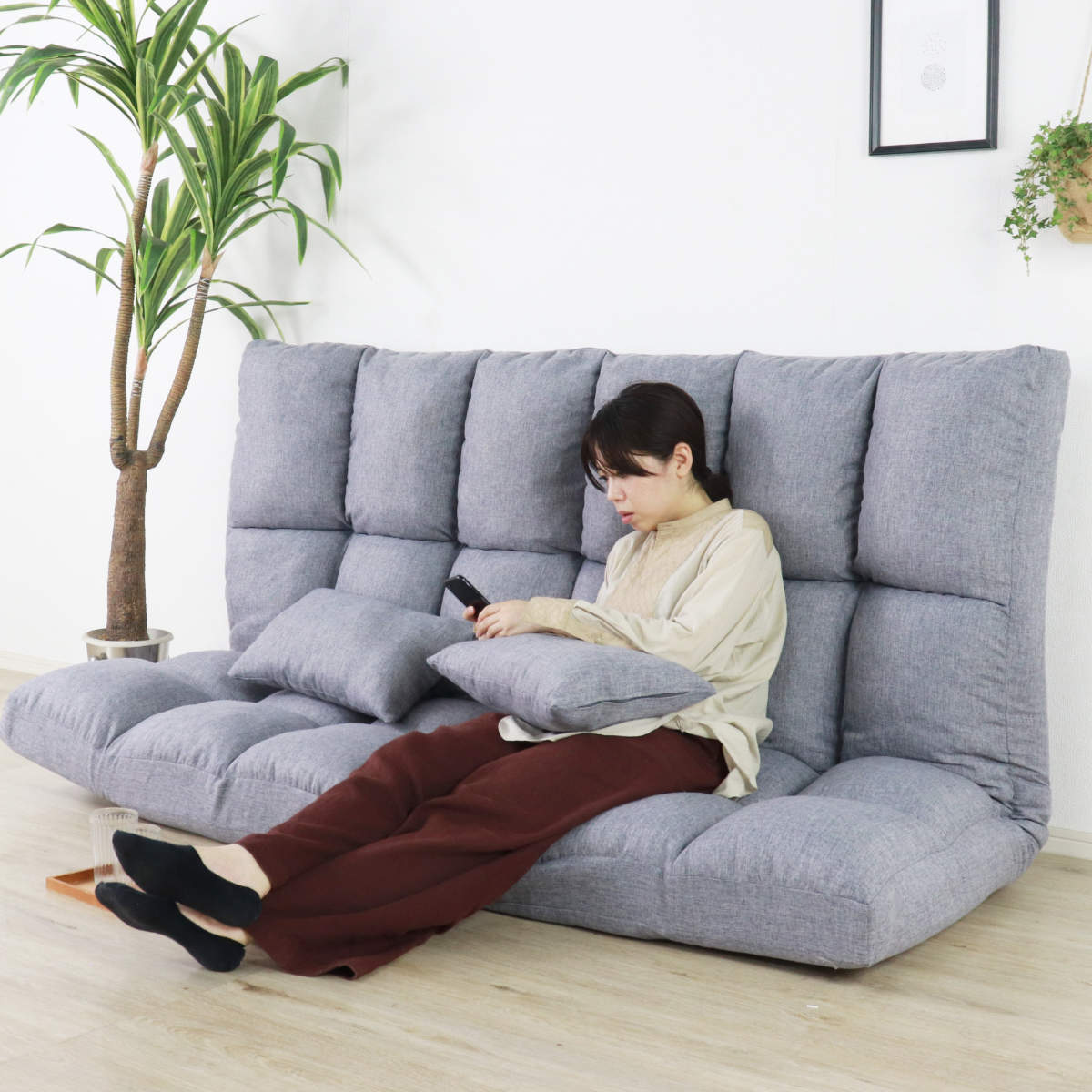 dショッピング |ソファ 2人掛け ソファベッド リクライニング ロー