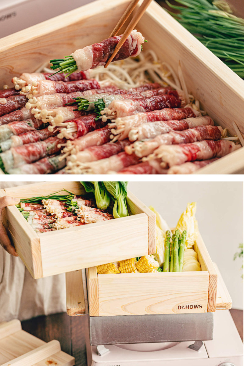 ひのき蒸し器 2段 IH対応 JADAM ドクターハウス （ Dr.HOWS せいろ