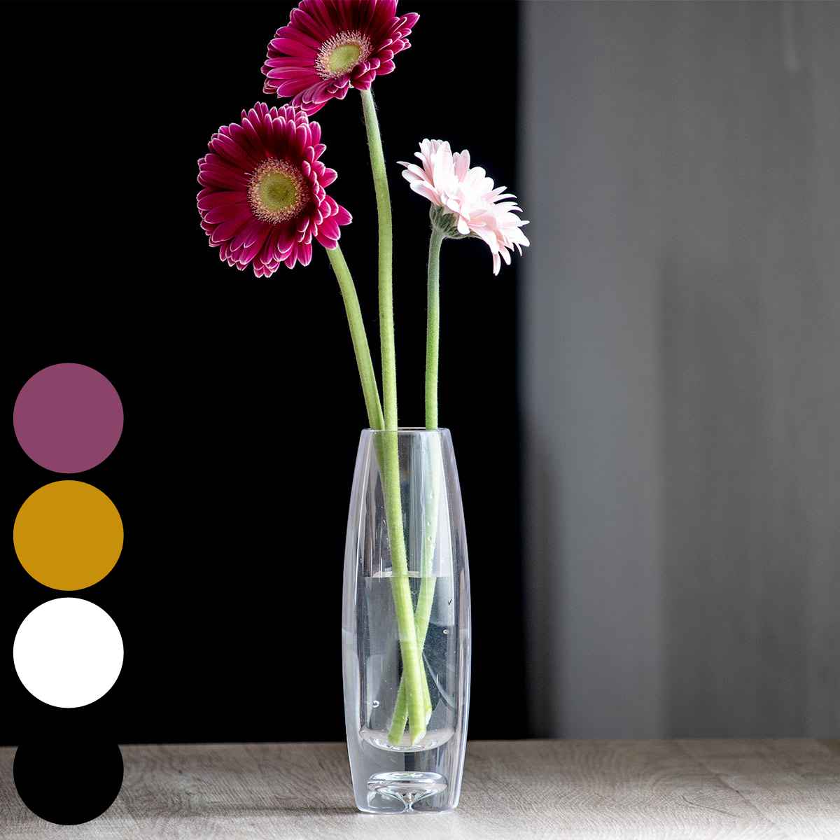 花瓶 PV一輪挿しスリム （ 花びん 花器 シリンダー フラワーベース