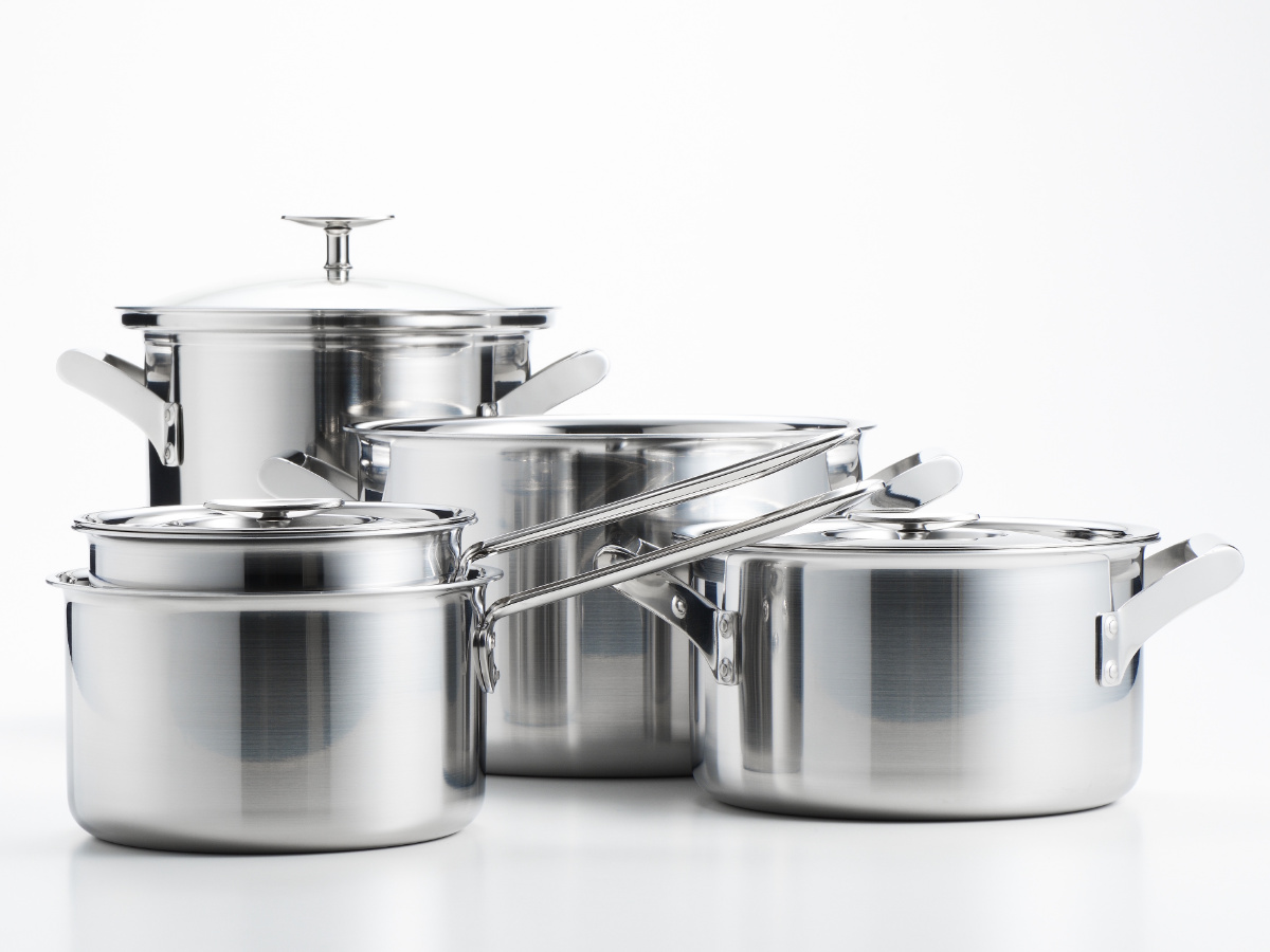 両手鍋 24cm 深型 IH対応 エレックマスター プロ ステンレス製 日本製